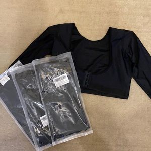 Post surgical upper arm compression 3/4 length sleeve